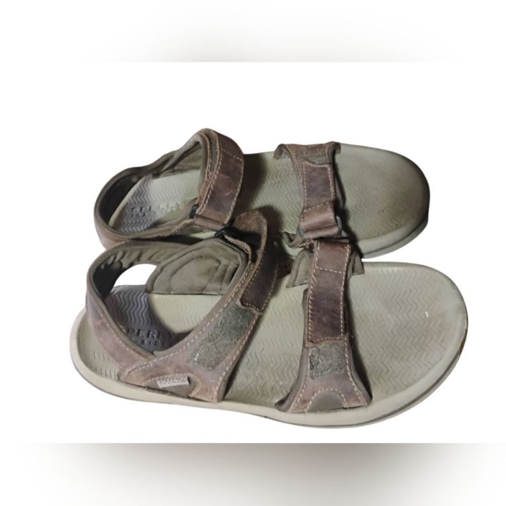 Sperry Tan Leather Sandals
